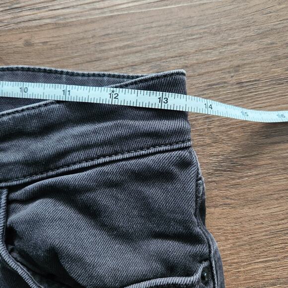 Desigual Jeans Black 38/M Embroidered Denim Grunge - Picture 6 of 8